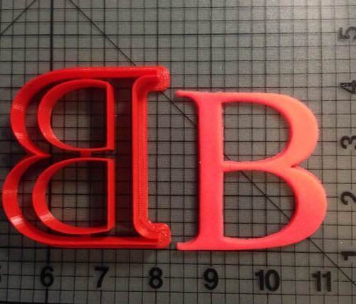 Greek Letter Beta Cookie Cutter