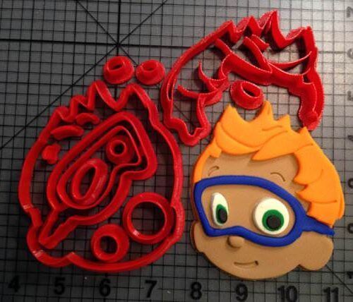 Bubble Guppies Nonny Cookie Cutter Set (Cartoon Character 183)