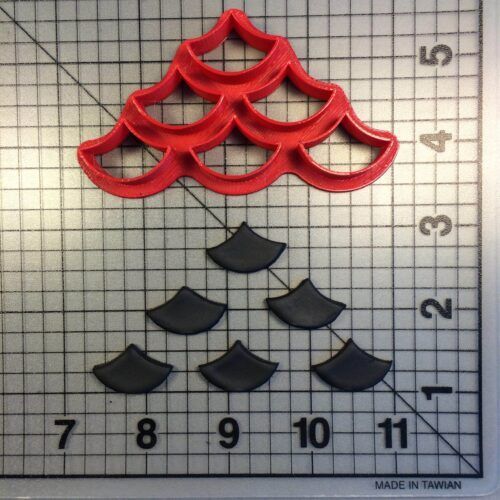 Fish Scale Cookie Cutter