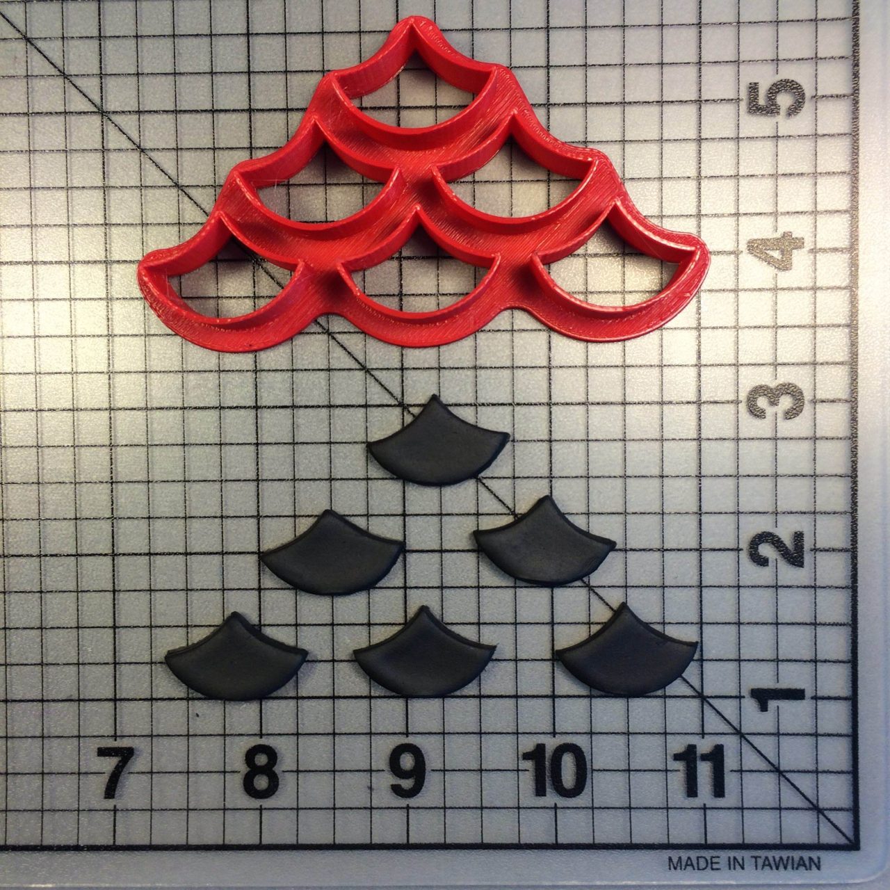 Fish Scale Cookie Cutter
