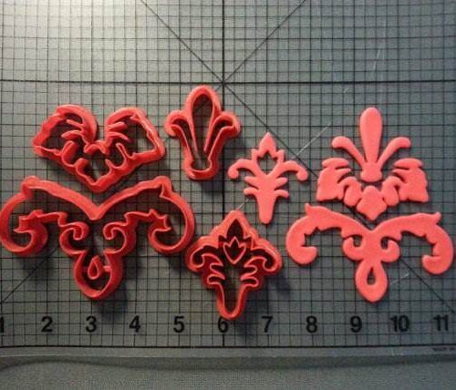 Fleur de Lis Cookie Cutter Set
