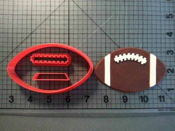 Football 266-B913 Cookie Cutter Set