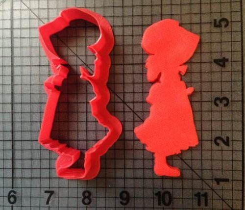 Girl with Bonnet Silhouette Cookie Cutter