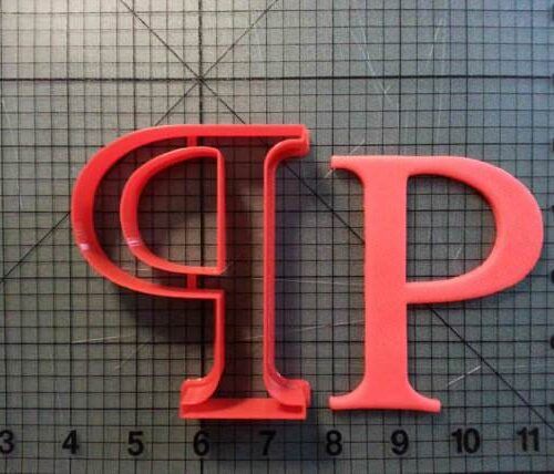 Greek Letter Rho Cookie Cutter