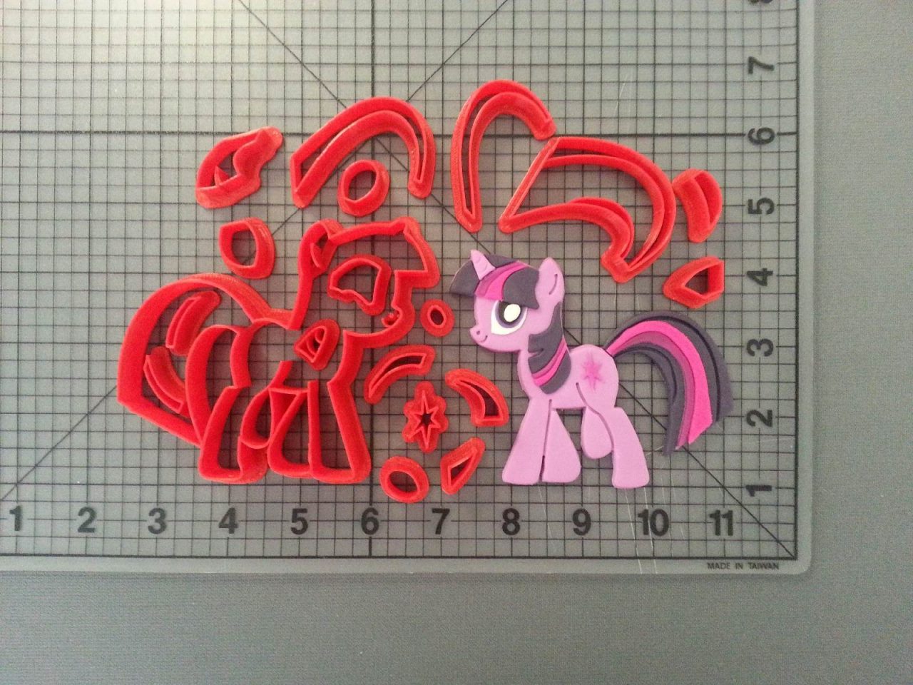 My Little Pony - Twilight Sparkle 266-A620 Cookie Cutter Set