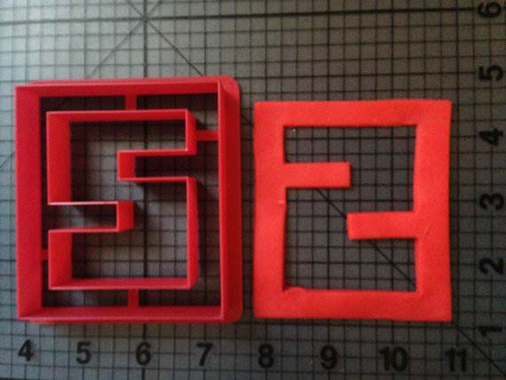 JB _High Fashion F 266-C432 Cookie Cutter [Fendi]