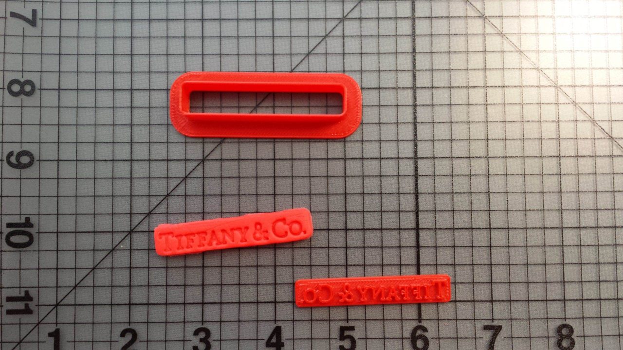 JB _High Fashion T 266-C463 Cookie Cutter and Stamp [Tiffany & Co.]