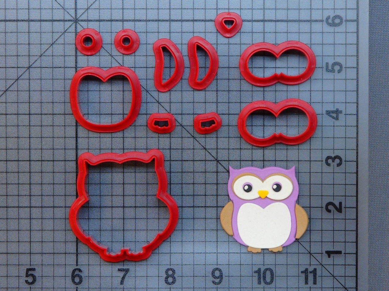 Owl 266-B709 Cookie Cutter Set (ABS - 4 inch)