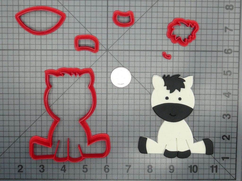 Baby Zebra 266-D007 Cookie Cutter Set