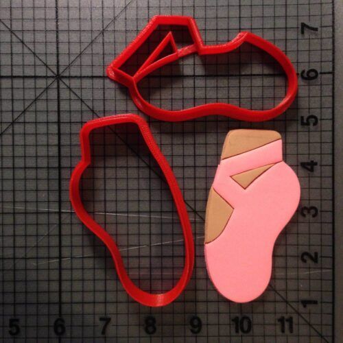 Ballet Foot and Slipper Cookie Cutter Set