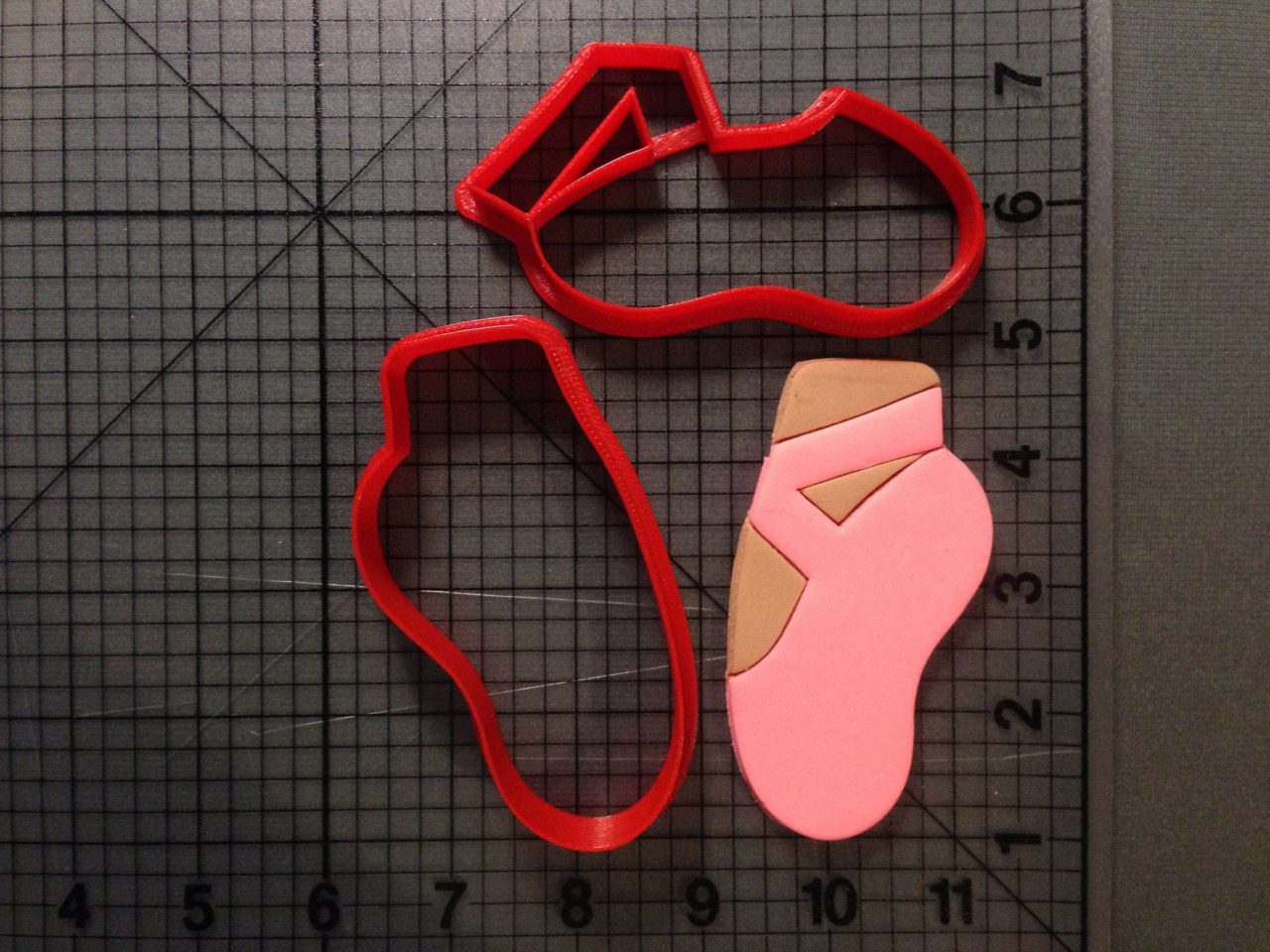 Ballet Foot and Slipper Cookie Cutter Set