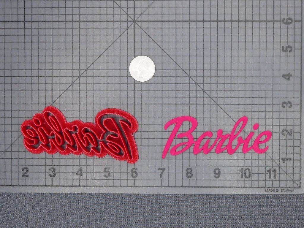 Barbie Logo 266-F831 Cookie Cutter