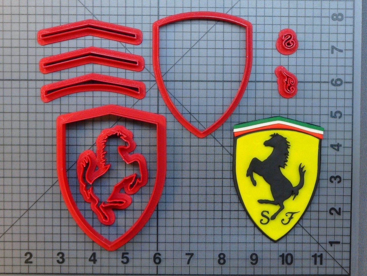 Ferrari 266-A153 Cookie Cutter Set