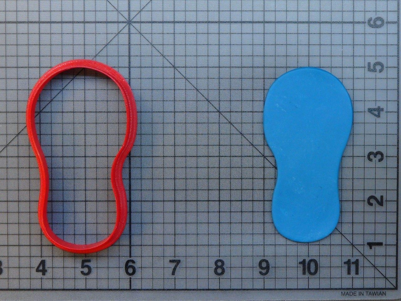 Flip Flop Silhouette 266-A754 Cookie Cutter