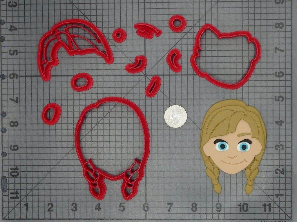 Frozen - Anna Head 266-F832 Cookie Cutter Set