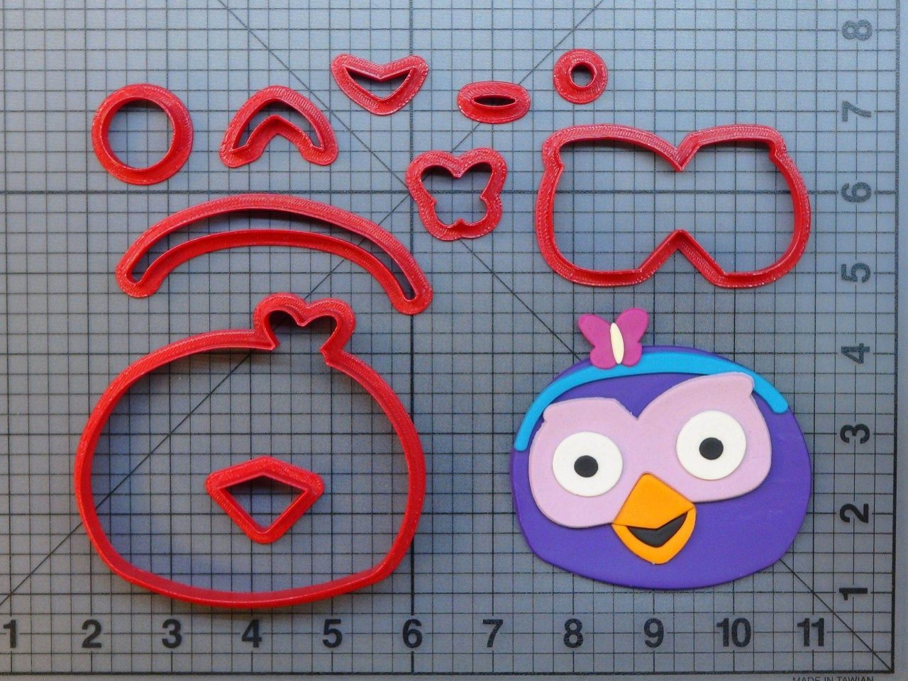 Giggle and Hoot - Hootabelle 266-A624 Cookie Cutter Set