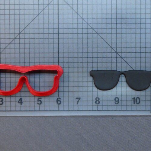 Glasses Silhouette 266-A786 Cookie Cutter