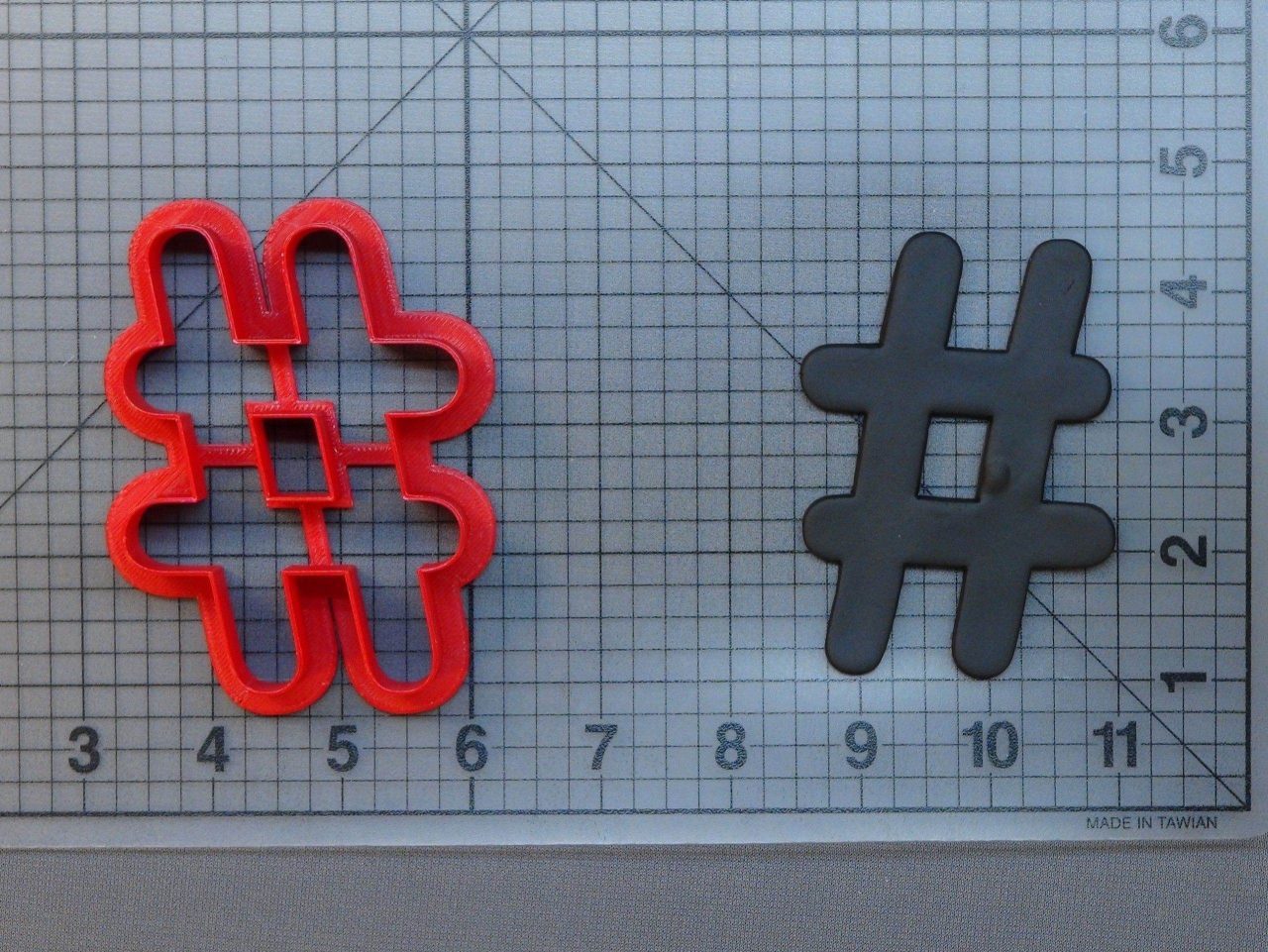 Hashtag 266-A785 Cookie Cutter