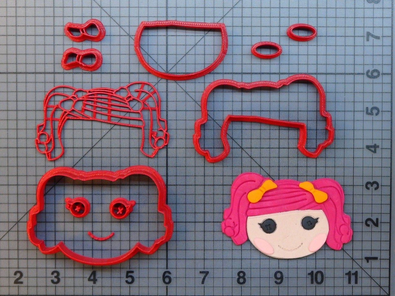 Lalaloopsy - Berry Jars N Jam 266-A824 Cookie Cutter Set