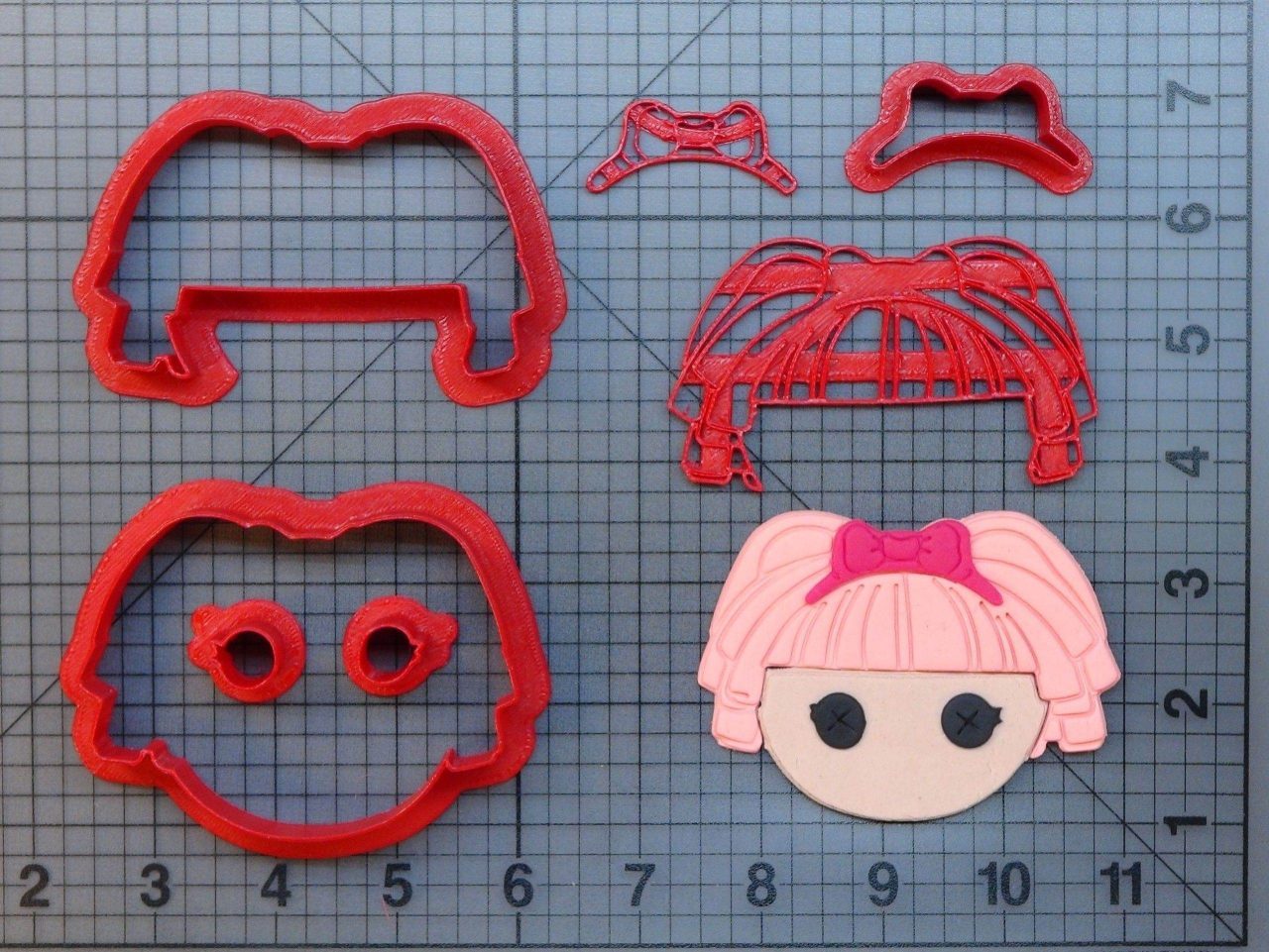 Lalaloopsy - Jewel Sparkles 266-A788 Cookie Cutter Set