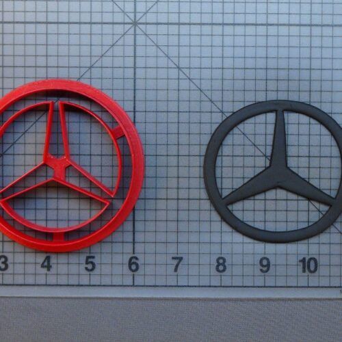 Mercedes Logo 266-A830 Cookie Cutter