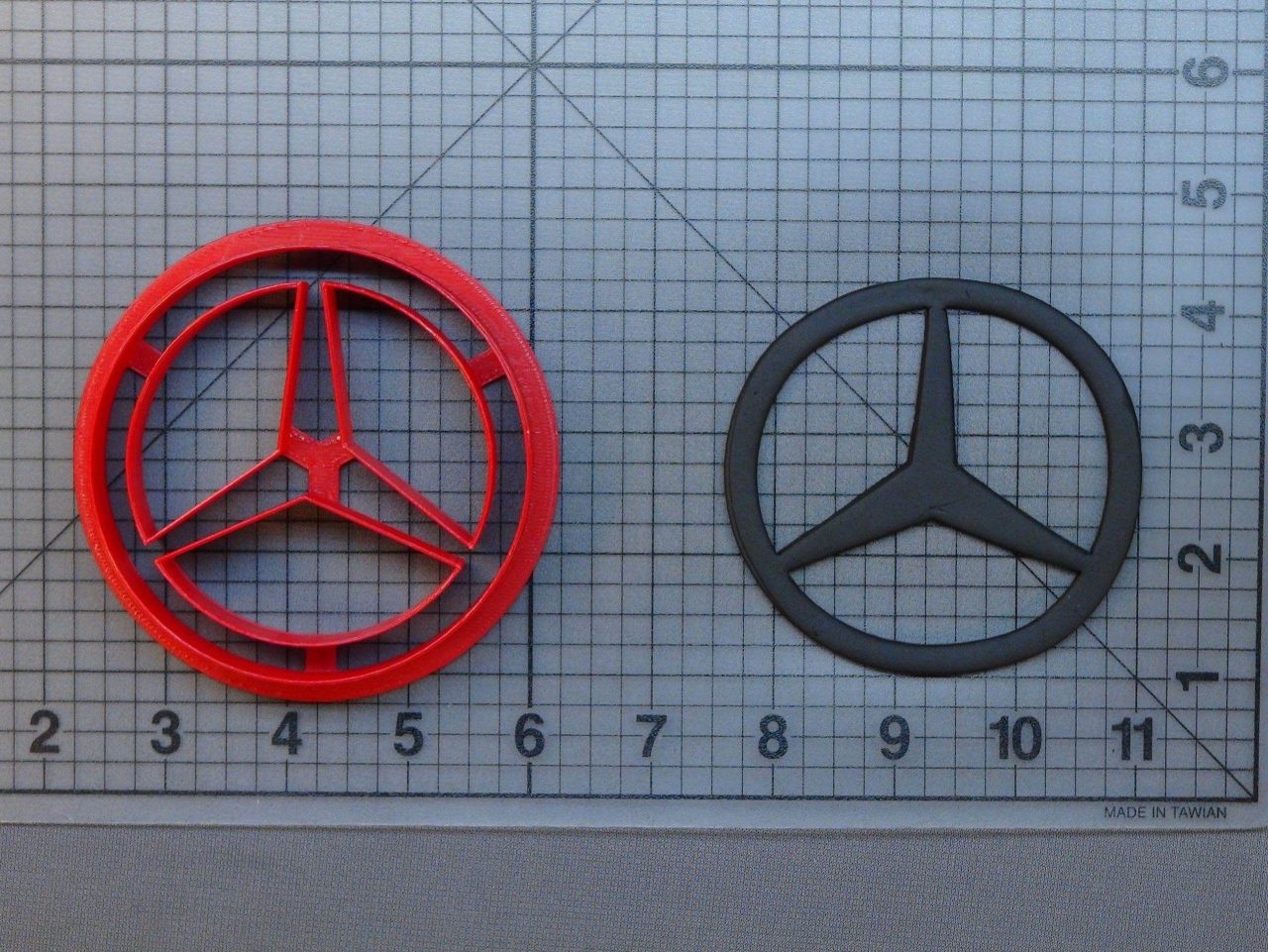 Mercedes Logo 266-A830 Cookie Cutter