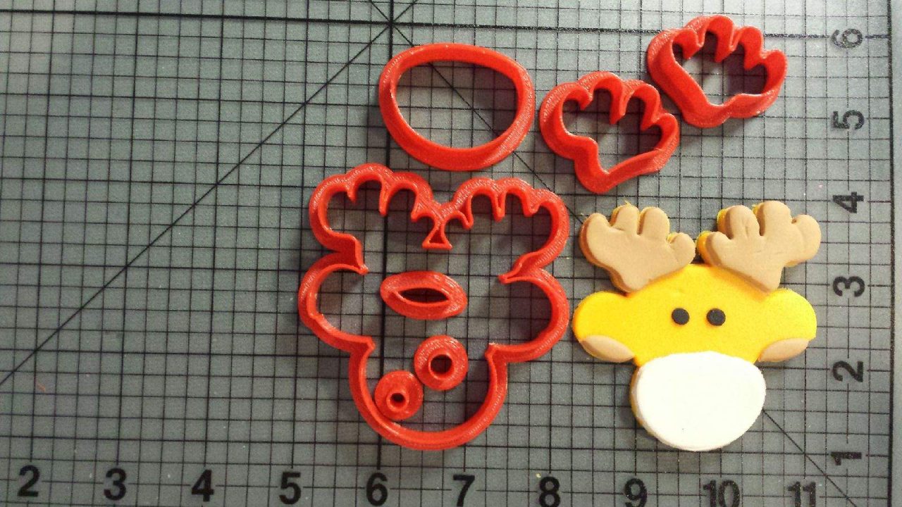 Moose Cookie Cutter Set