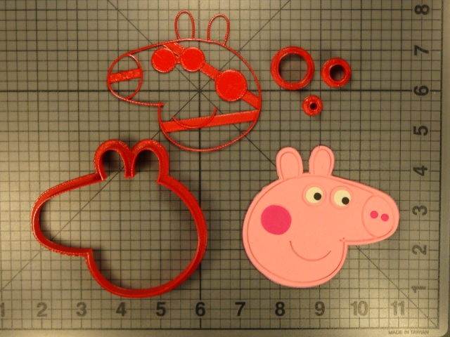 Peppa Pig - Peppa 266-B933 Cookie Cutter Set