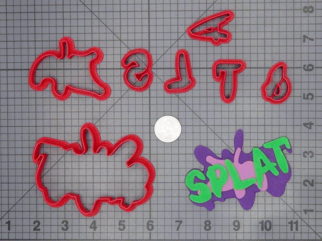 SPLAT Action Bubble 266-B479 Cookie Cutter Set