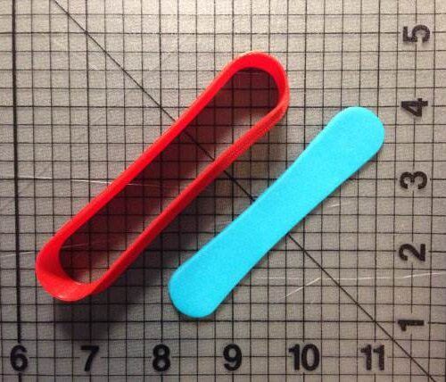 Snowboard Cookie Cutter