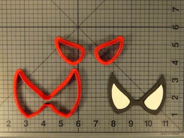 Spiderman Eyes 266-B941 Cookie Cutter Set