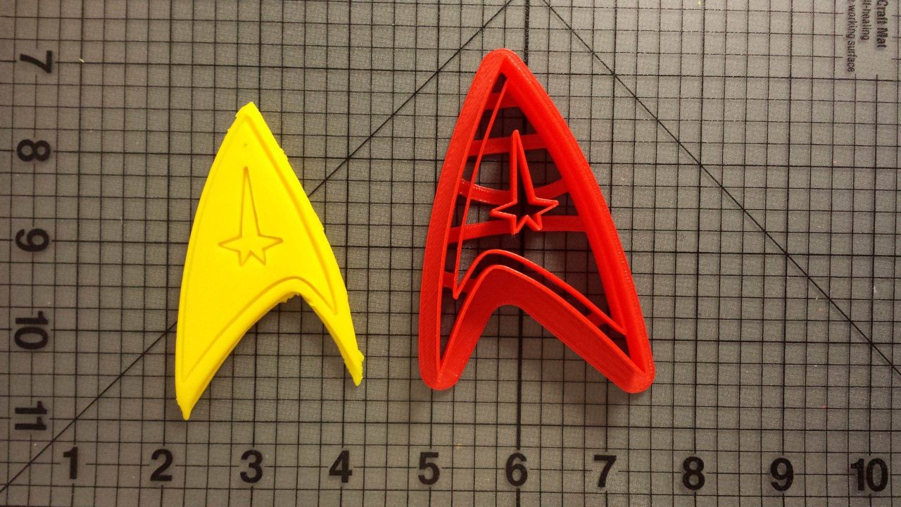 Star Trek - Command Insignia Cookie Cutter