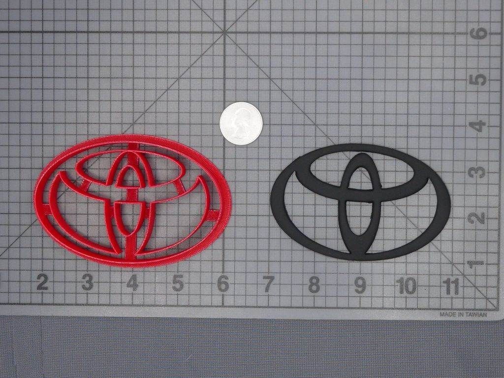 Toyota Logo 266-F830 Cookie Cutter