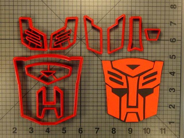 JB_Transformers - Autobot Cookie Cutter Set