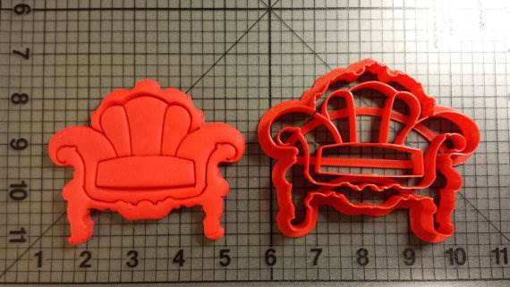 Victorian Couch Cookie Cutter