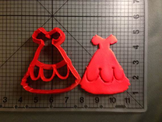 Victorian Dress Cookie Cutter