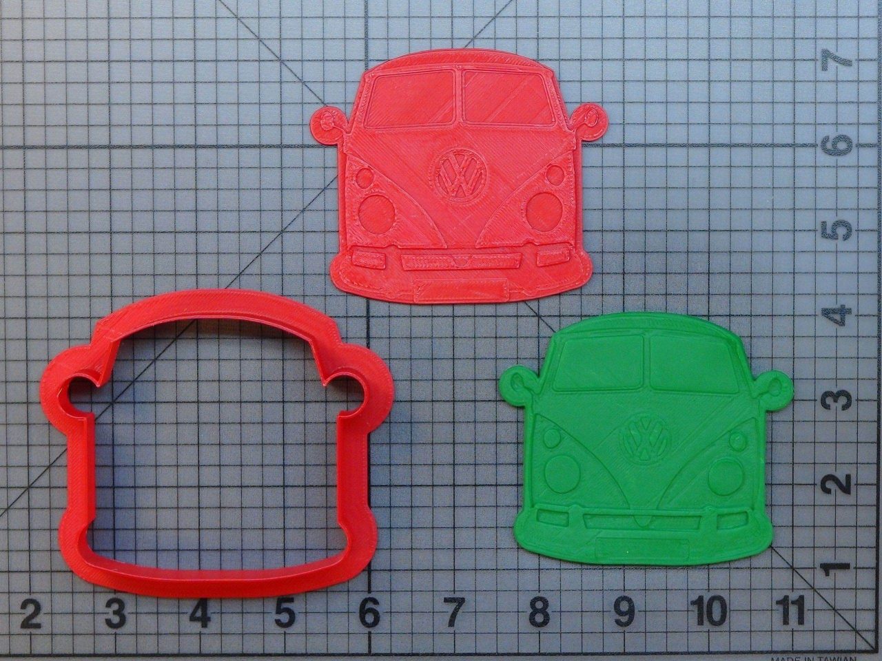 Volkswagen Bus 266-A838 Cookie Cutter and Stamp