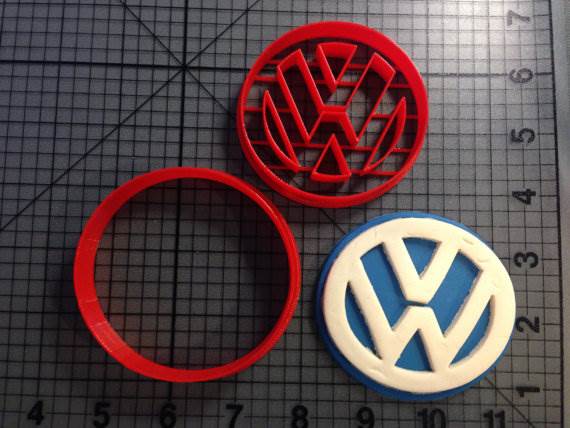 Volkswagen Logo Cookie Cutter