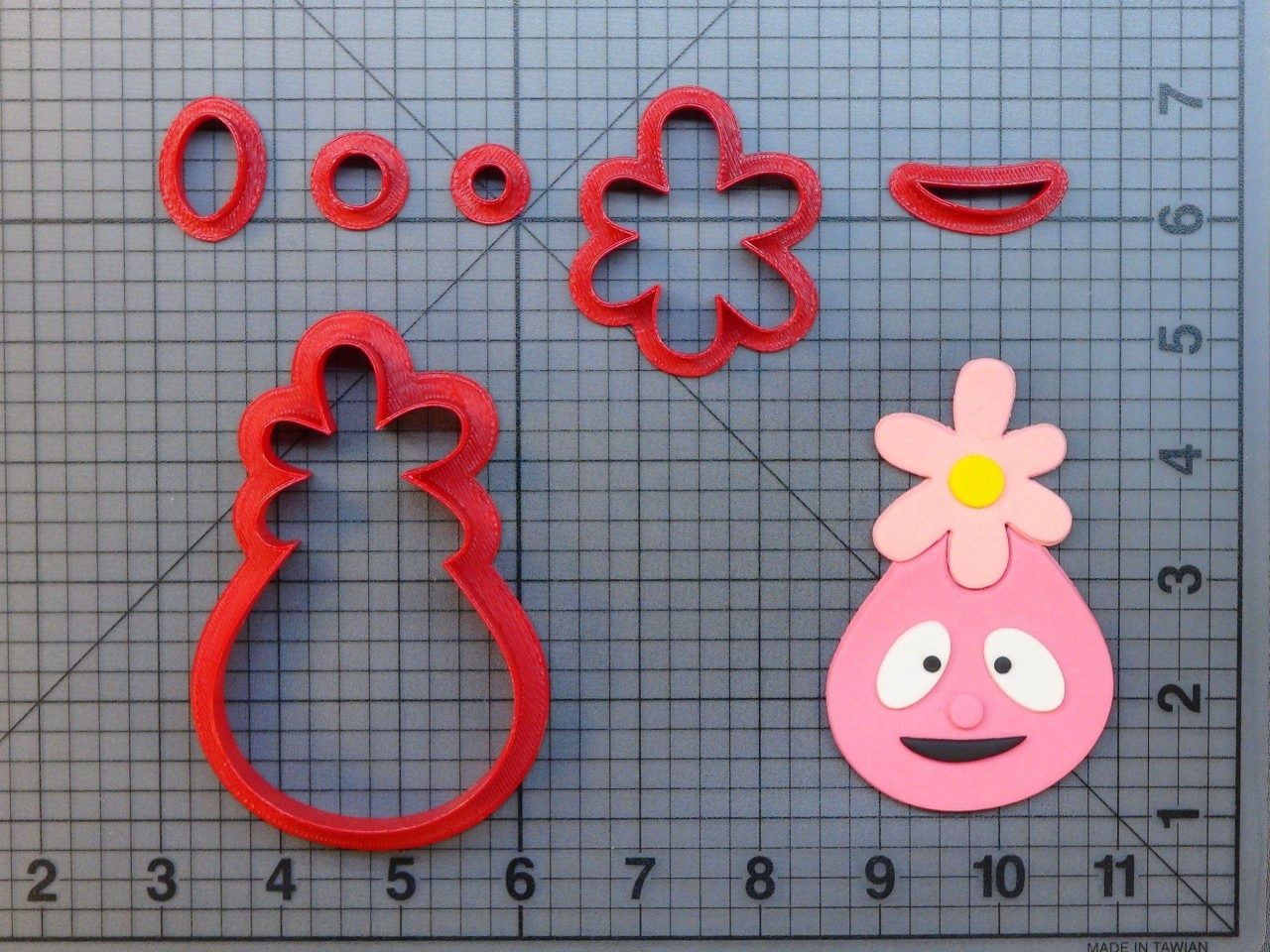 Yo Gabba Gabba - Foofa 266-A826 Cookie Cutter Set