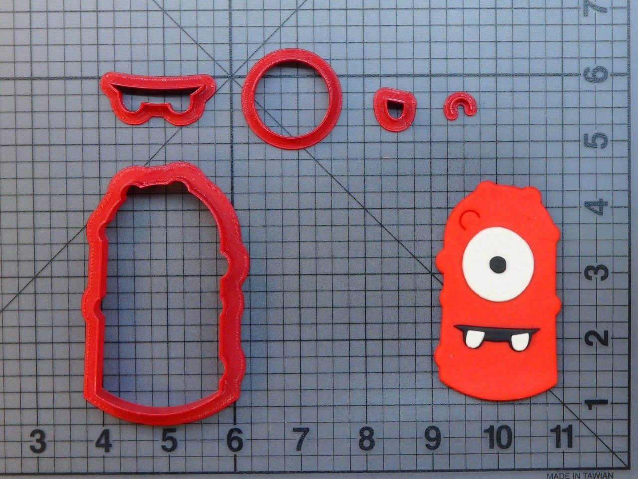 Yo Gabba Gabba - Muno 266-A827 Cookie Cutter Set