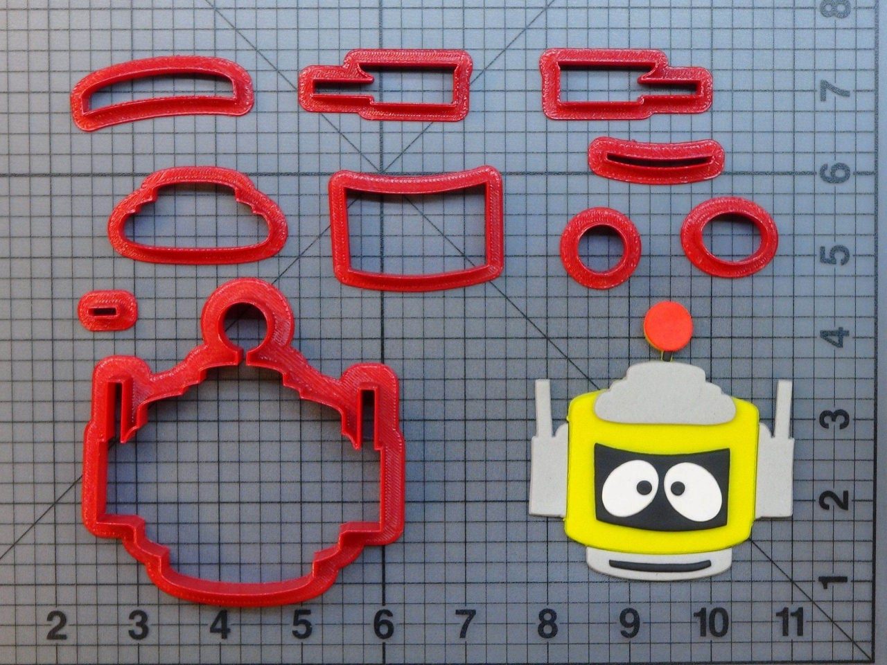 Yo Gabba Gabba - Plex 266-A828 Cookie Cutter Set