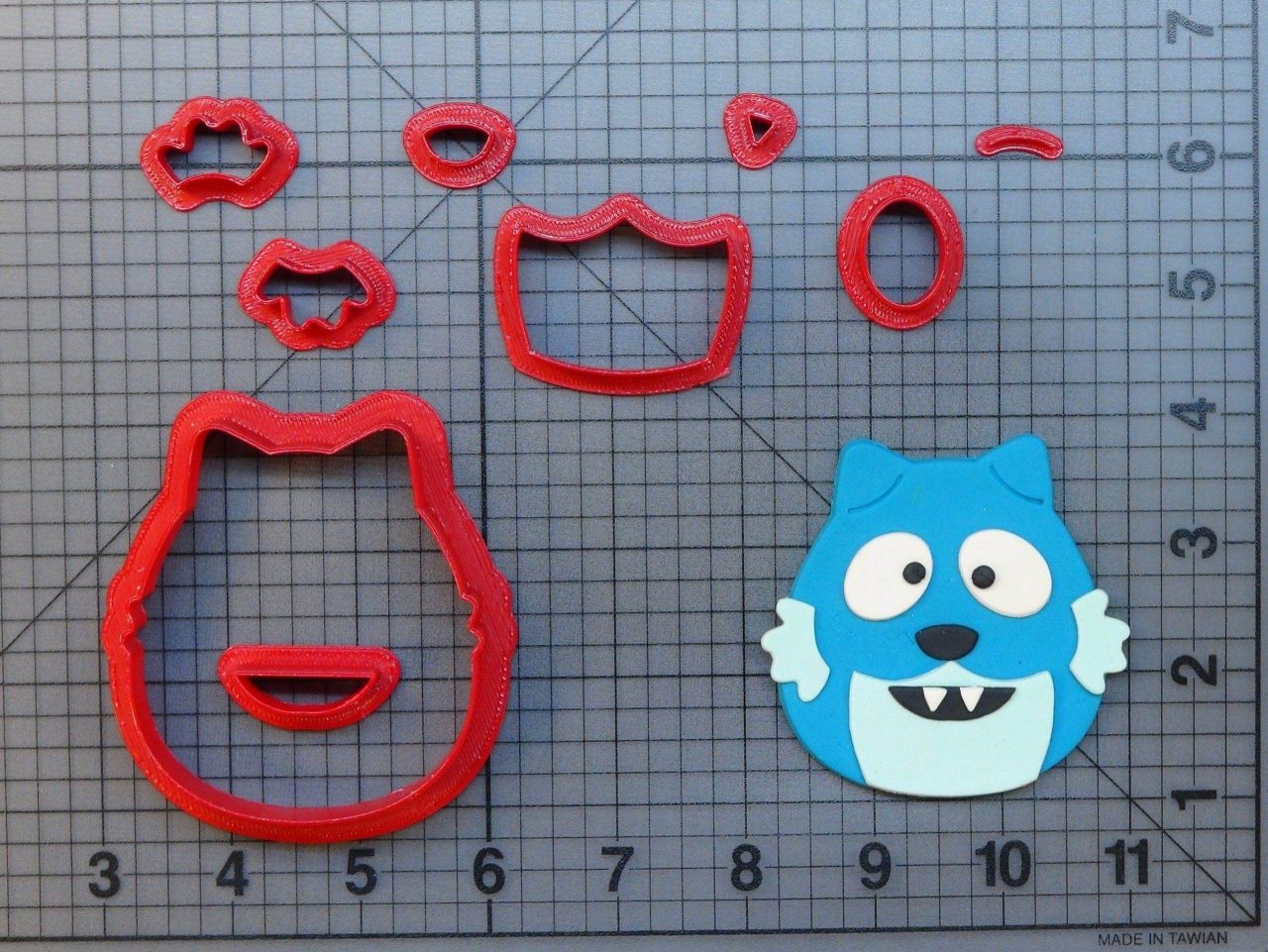Yo Gabba Gabba - Toodee 266-A829 Cookie Cutter Set