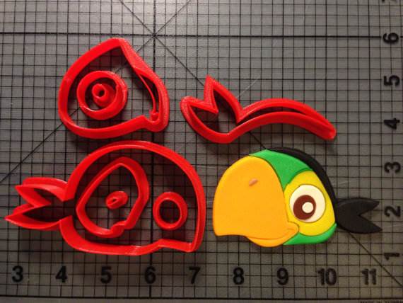 Jake and the Neverland Pirates - Skully Cookie Cutter Set