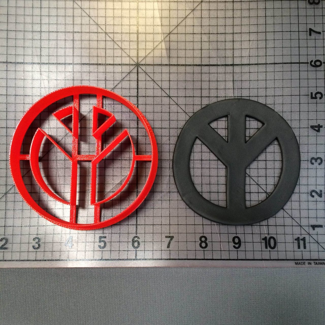 Peace Sign Cookie Cutter