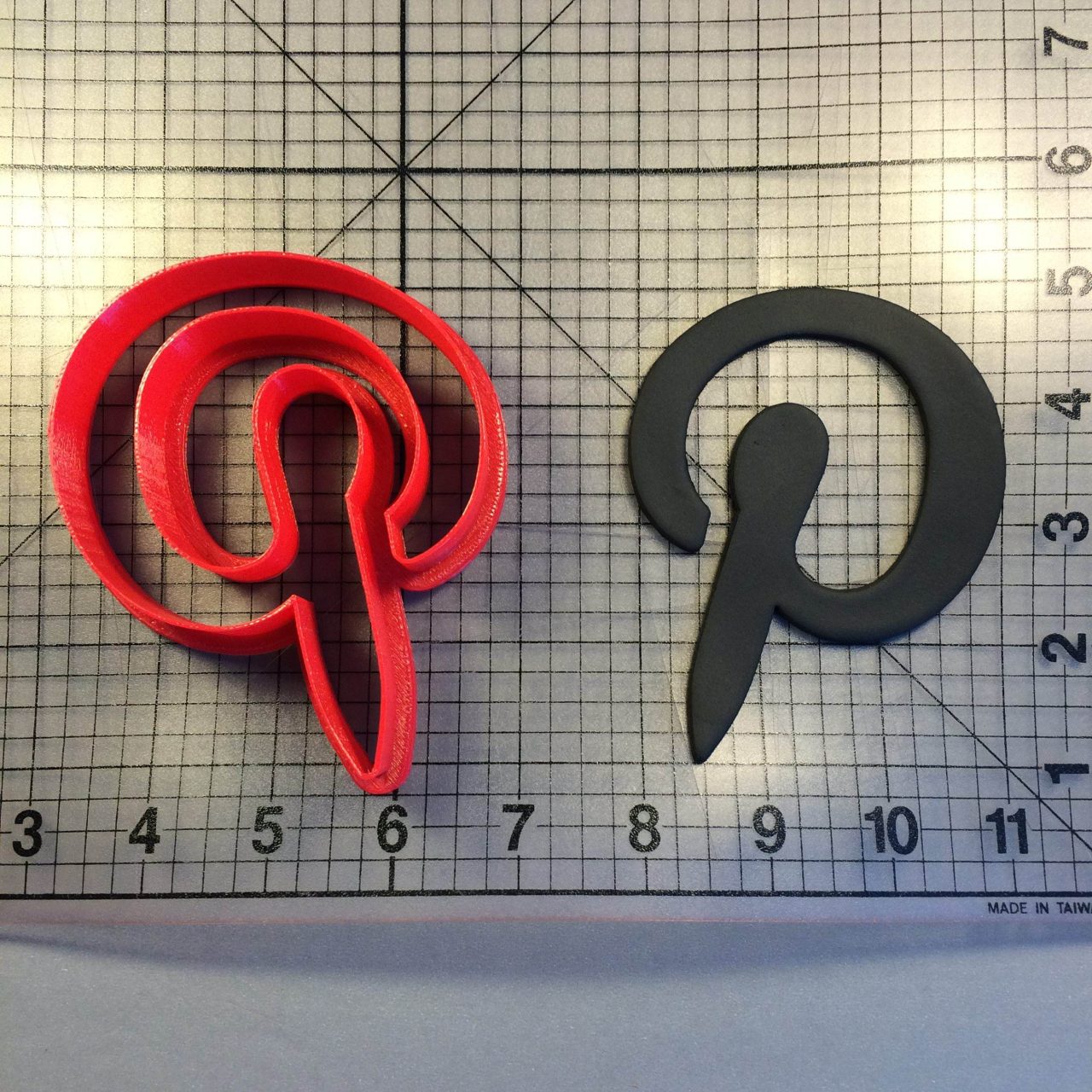 Pinterest P Cookie Cutter