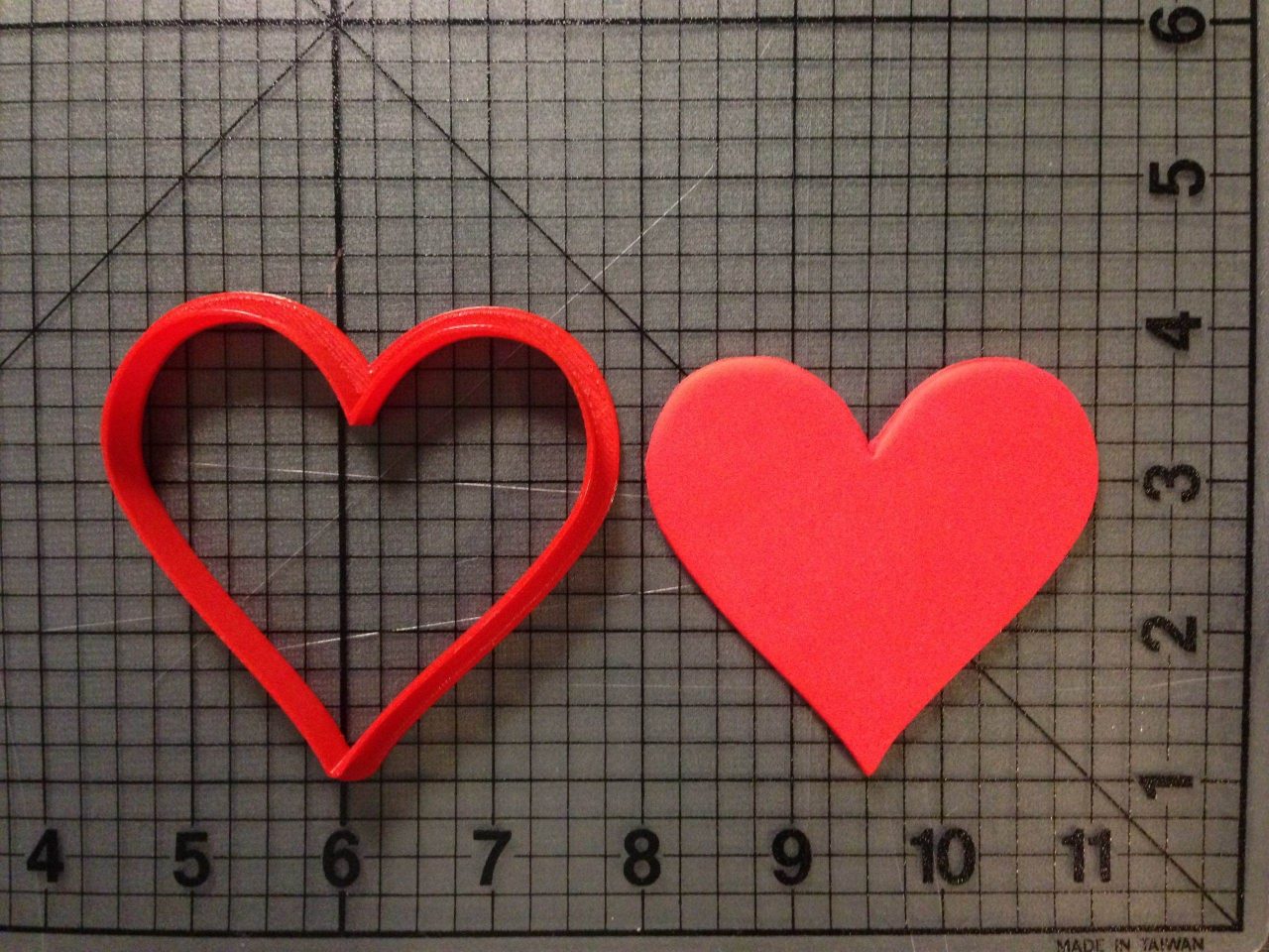 Poker Heart Cookie Cutter