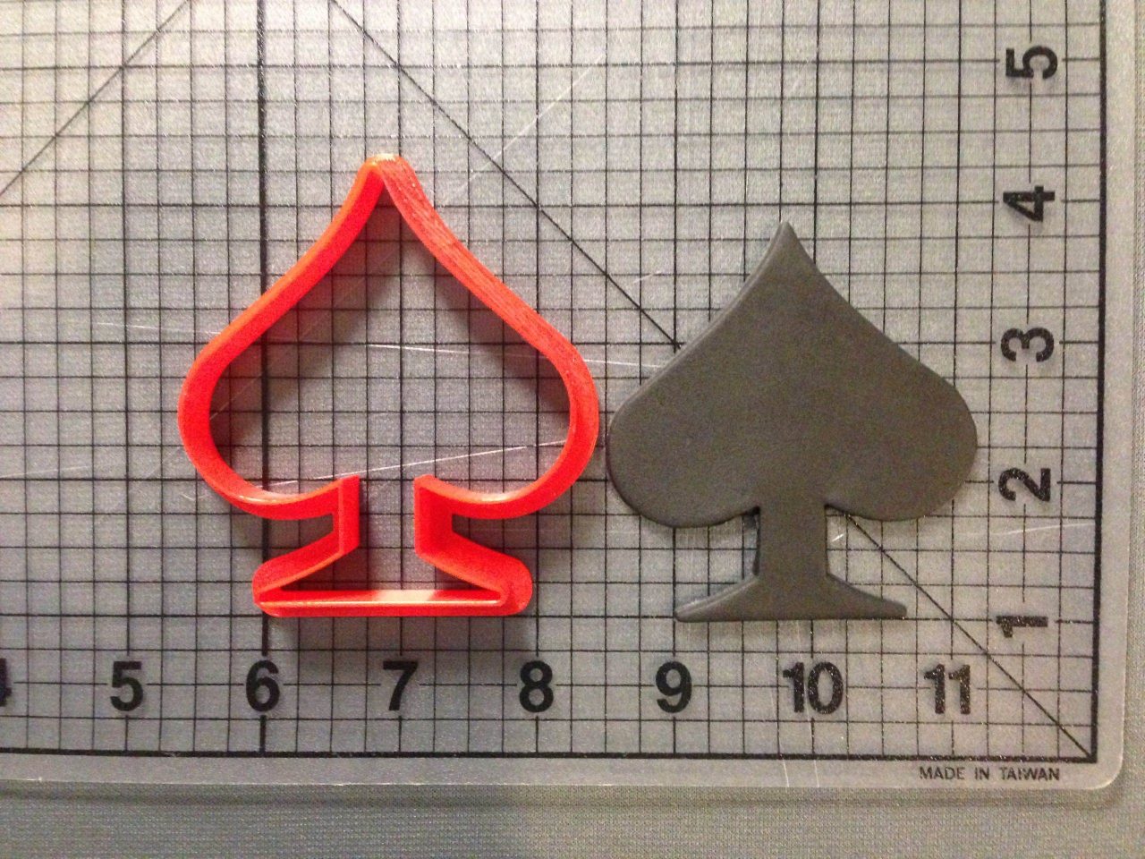 Poker Spade Cookie Cutter