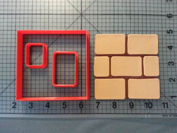 Super Mario - Blocks Cookie Cutter Set