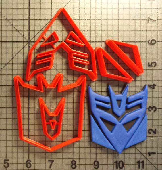 Transformers Decepticon Cookie Cutter Set