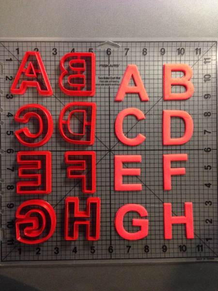 Arial Bold Font Uppercase Cookie Cutters (1)